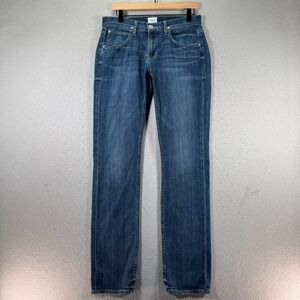 Hudson Byron 5 Pocket‎ Straight Zip Fly Jeans Mens 30 Blue Medium Wash Comfort